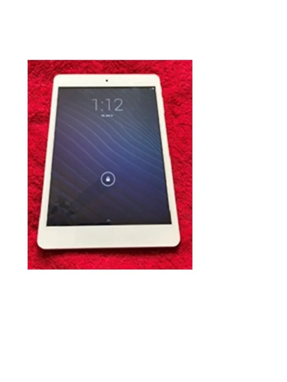 Nuvision TM785M3 Gold & White HD Tablet w/Case